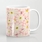 Daisy fresh 2 - pink Coffee Mug Gallery Image 1