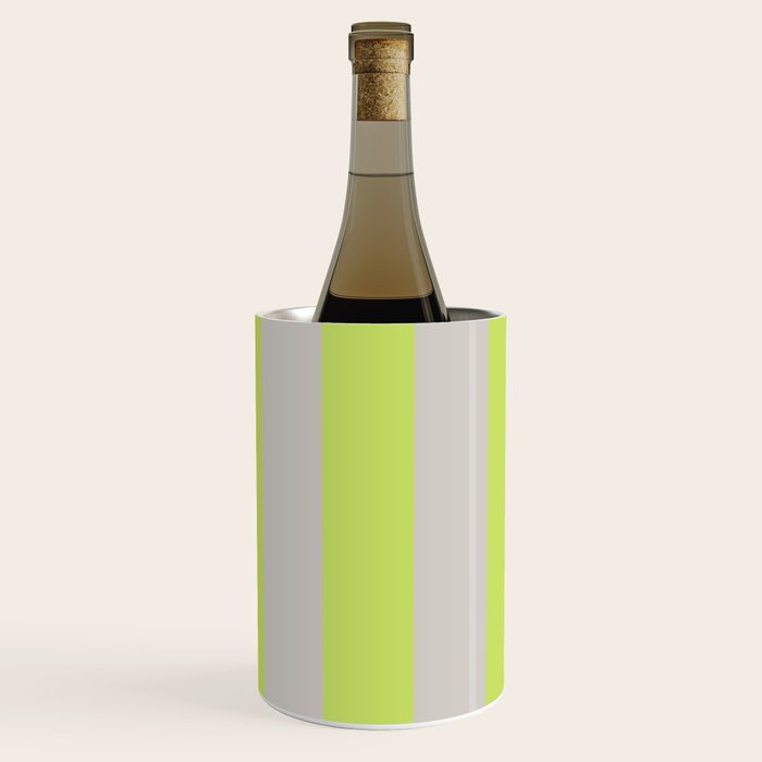 Lime and Chiffon Stripes Wine Chiller Gallery Image 3