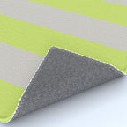 Lime and Chiffon Stripes Rug Gallery Image 4