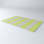 Lime and Chiffon Stripes Rug Gallery Image 3