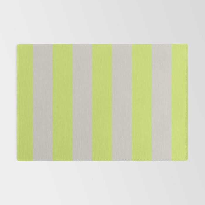 Lime and Chiffon Stripes Rug Gallery Image 2