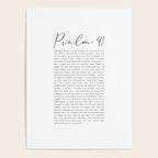 Psalm 91 Whoever dwells in the shelter of the Most High Poster Gallery Image 4