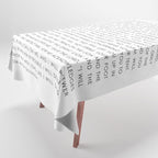 Psalm 91 Whoever dwells in the shelter of the Most High Tablecloth Gallery Image 1