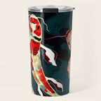Metallic Koi Travel Mug Gallery Image 1