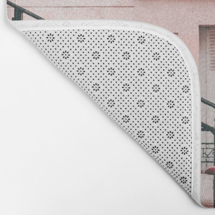 Bike in Paris Pink City Photography  Bath Mat Gallery Image 2