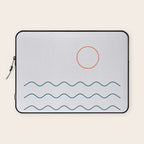 La Mer (Jour) Seascape Laptop Sleeve Gallery Image 1