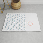 La Mer (Jour) Seascape Rug Gallery Image 1