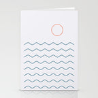 La Mer (Jour) Seascape Stationery Card Gallery Image 2