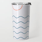 La Mer (Jour) Seascape Travel Mug Gallery Image 2