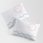 La Mer (Jour) Seascape Pillow Sham Gallery Image 3