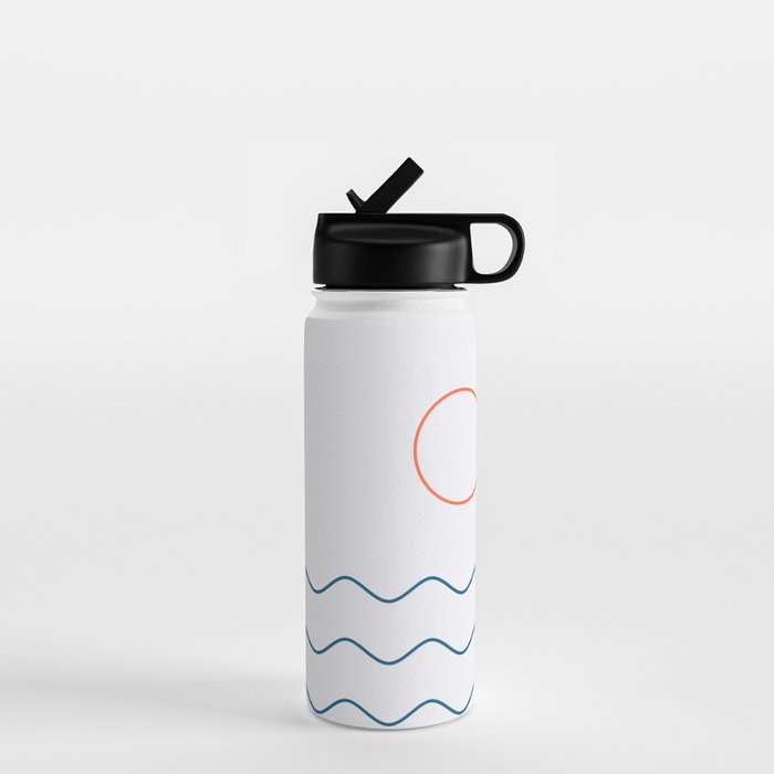 La Mer (Jour) Seascape Water Bottle Gallery Image 1