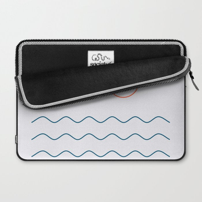 La Mer (Jour) Seascape Laptop Sleeve Gallery Image 2
