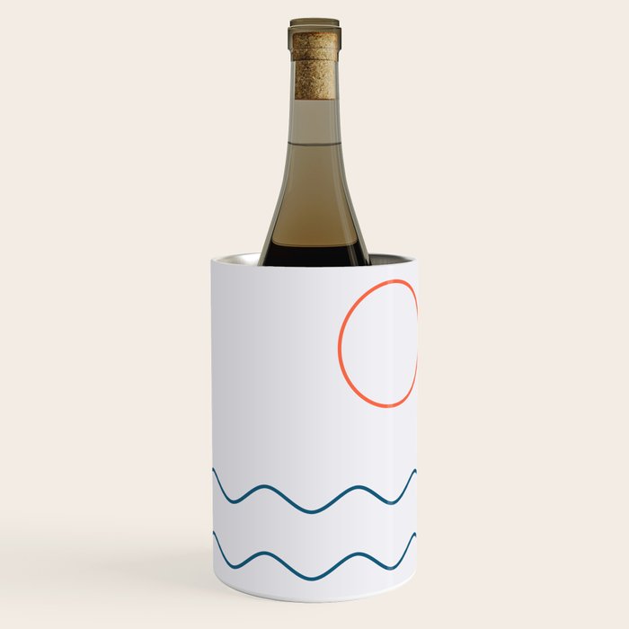 La Mer (Jour) Seascape Wine Chiller Gallery Image 1