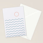 La Mer (Jour) Seascape Stationery Card Gallery Image 2