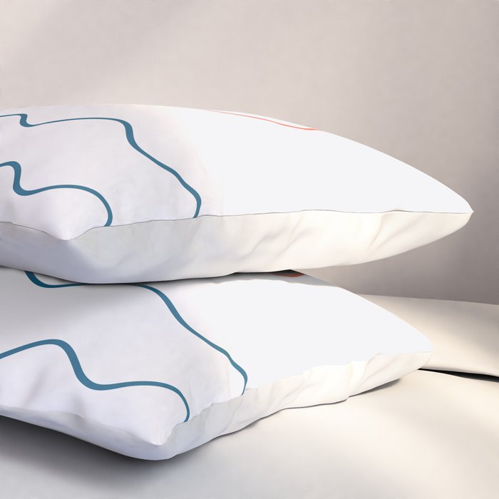 La Mer (Jour) Seascape Pillow Sham Gallery Image 3