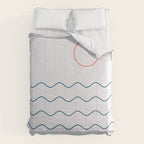 La Mer (Jour) Seascape Comforter Gallery Image 6