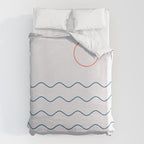 La Mer (Jour) Seascape Duvet Cover Gallery Image 6