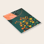 mid century garden shapes Notebook Gallery Image 3