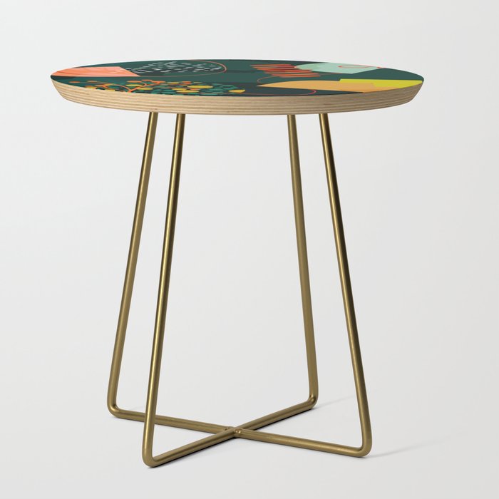 mid century garden shapes Side Table Gallery Image 1