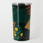 mid century garden shapes Travel Mug Gallery Image 1