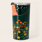 mid century garden shapes Travel Mug Gallery Image 3
