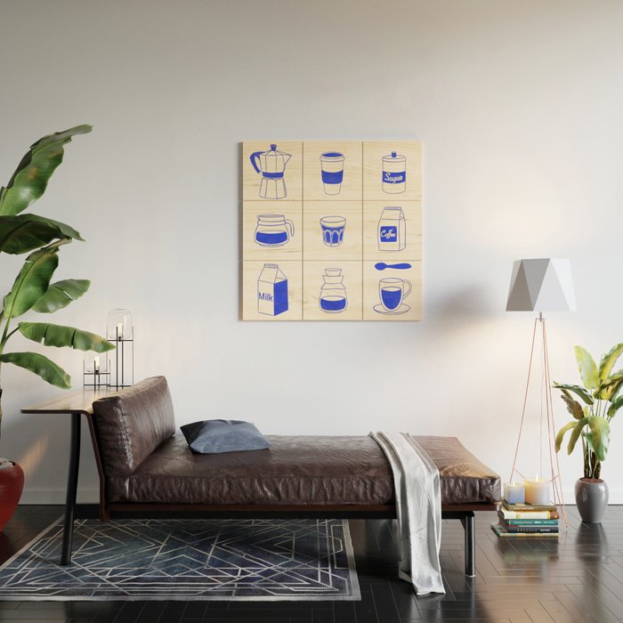 Coffee time Wood Wall Art Gallery Image 2