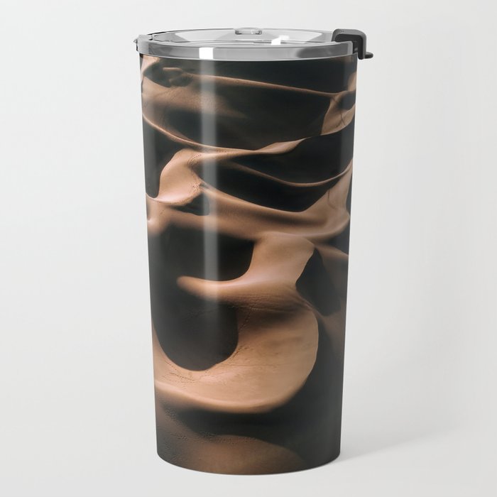 Abstract Dunes In The Desert Travel Mug Gallery Image 2