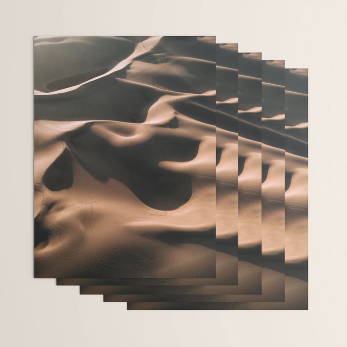 Abstract Dunes In The Desert Wrapping Paper Gallery Image 3