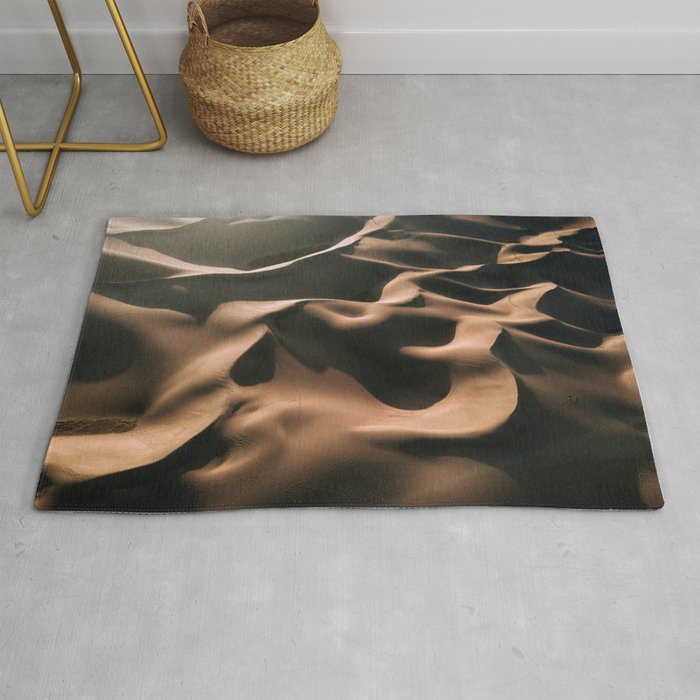 Abstract Dunes In The Desert Rug Gallery Image 1