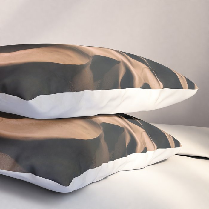 Abstract Dunes In The Desert Pillow Sham Gallery Image 3