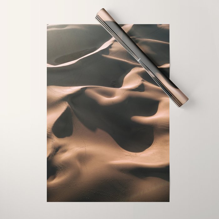 Abstract Dunes In The Desert Wrapping Paper Gallery Image 1