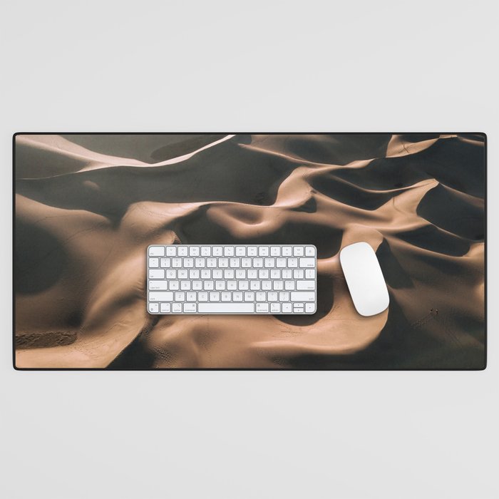 Abstract Dunes In The Desert Desk Mat Gallery Image 1