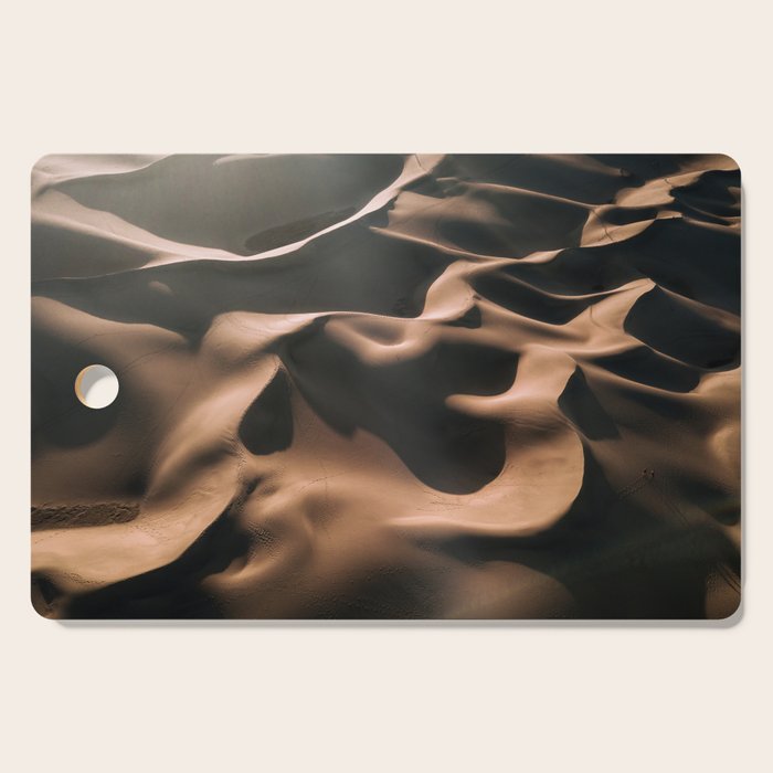 Abstract Dunes In The Desert Cutting Board Gallery Image 1