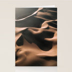 Abstract Dunes In The Desert Stationery Card Gallery Image 2