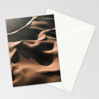 Abstract Dunes In The Desert Stationery Card Gallery Image 2