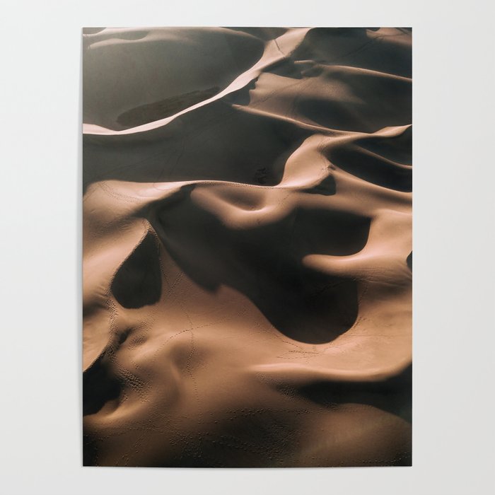 Abstract Dunes In The Desert Poster Gallery Image 4
