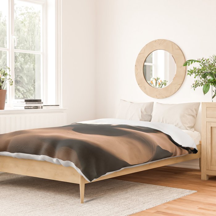 Abstract Dunes In The Desert Duvet Cover Gallery Image 2