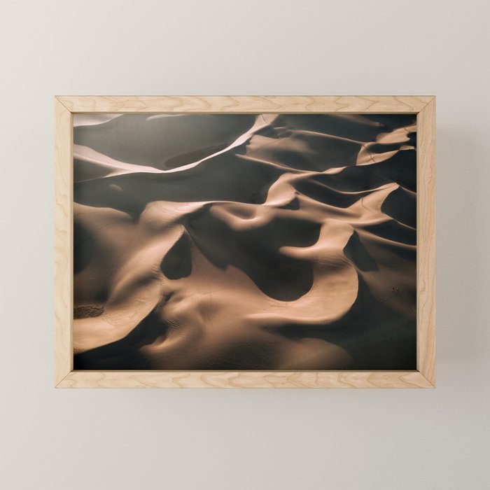 Abstract Dunes In The Desert Mini Art Print Gallery Image 1