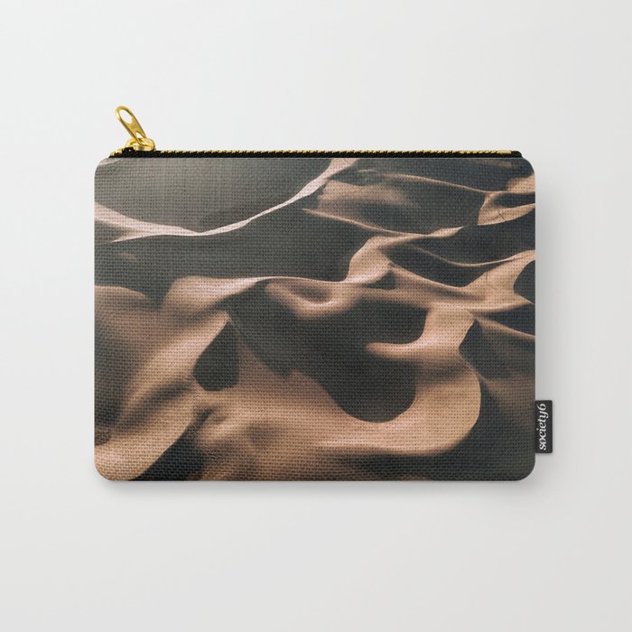 Abstract Dunes In The Desert Carry All Pouch Gallery Image 1