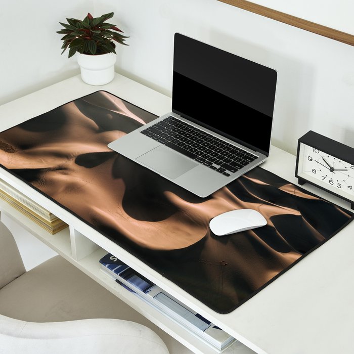 Abstract Dunes In The Desert Desk Mat Gallery Image 2
