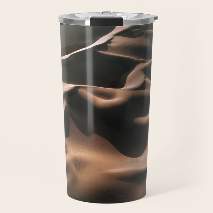 Abstract Dunes In The Desert Travel Mug Gallery Image 1