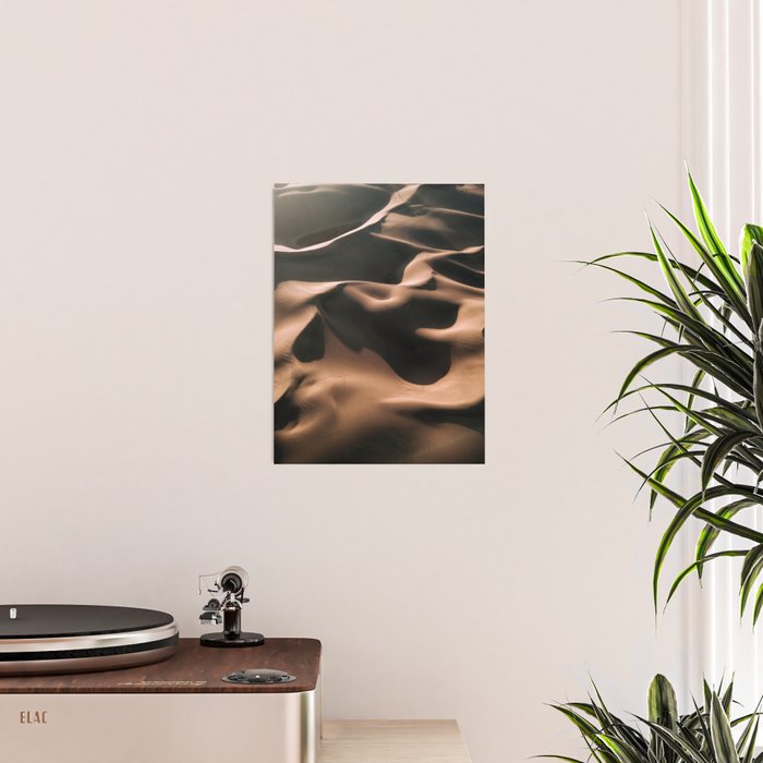 Abstract Dunes In The Desert Poster Gallery Image 2