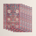 Bijar Kurdish Northwest Persian Rug Print Wrapping Paper Gallery Image 3
