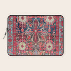 Bijar Kurdish Northwest Persian Rug Print Laptop Sleeve Gallery Image 1