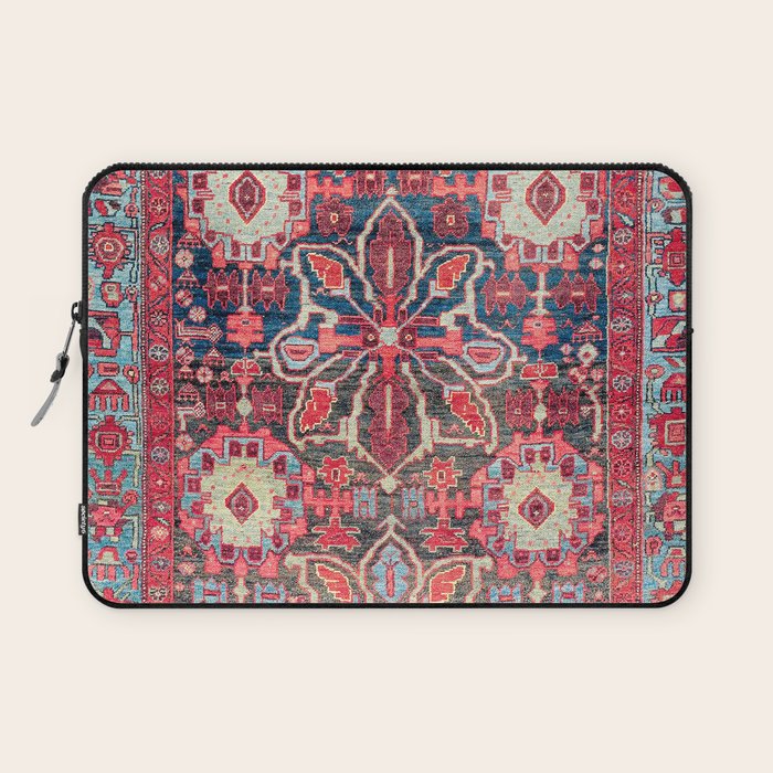Bijar Kurdish Northwest Persian Rug Print Laptop Sleeve Gallery Image 1