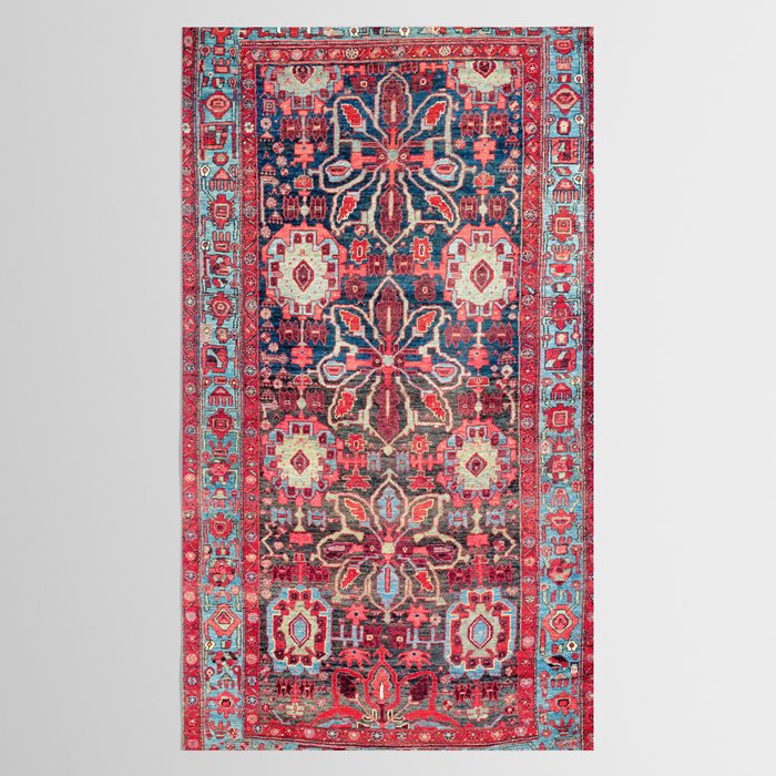 Bijar Kurdish Northwest Persian Rug Print Tablecloth Gallery Image 2