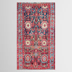 Bijar Kurdish Northwest Persian Rug Print Tablecloth Gallery Image 2