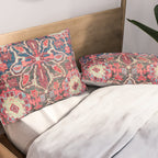 Bijar Kurdish Northwest Persian Rug Print Pillow Sham Gallery Image 2
