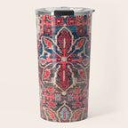 Bijar Kurdish Northwest Persian Rug Print Travel Mug Gallery Image 1