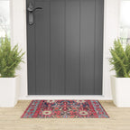 Bijar Kurdish Northwest Persian Rug Print Welcome Mat Gallery Image 3